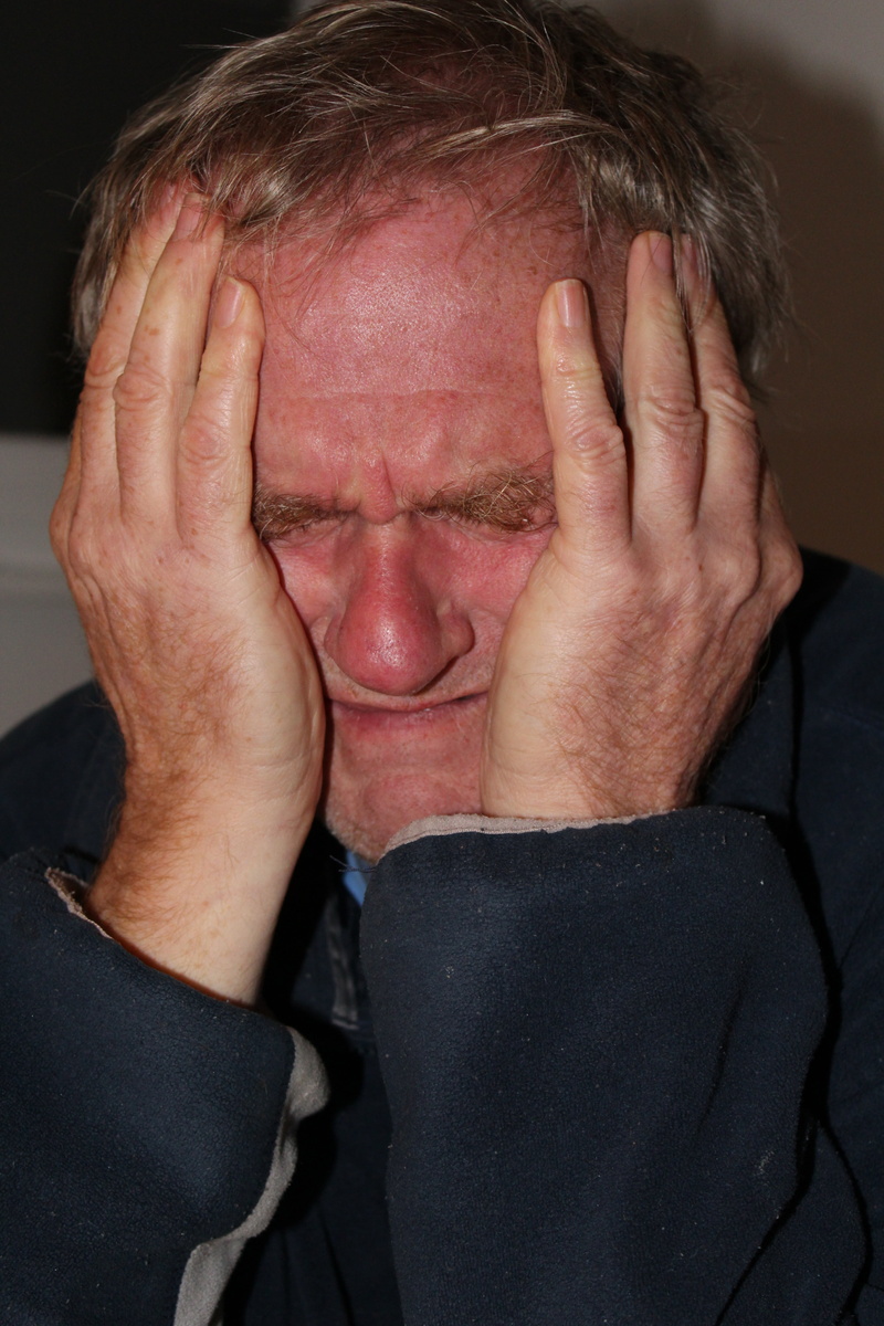 headache, person, despair, hand, sadness, worried, depression, senior, frustration, one Person, mature men, mourning, discouragement, kummer, misery, mature adult