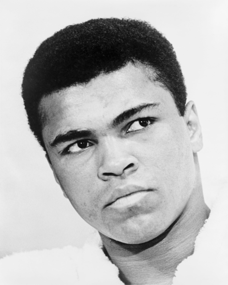 heavyweight, muhammad ali, men, profile, boxing, black and white, portrait, champion, one person, young men, human face, young adult, leisure activity