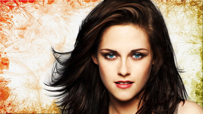 long hair, Kristen Stewart, face, young women, looking at camera, young adult, front view, human face, fashion, actress, hairstyle, body part, headshot