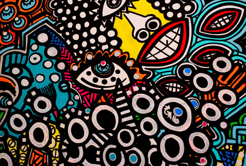 ornate, painting, 4K, decoration, representation, multicolored, no people, street art, abstract, design, shape, colorful, choice, textile, indoors, large group of objects