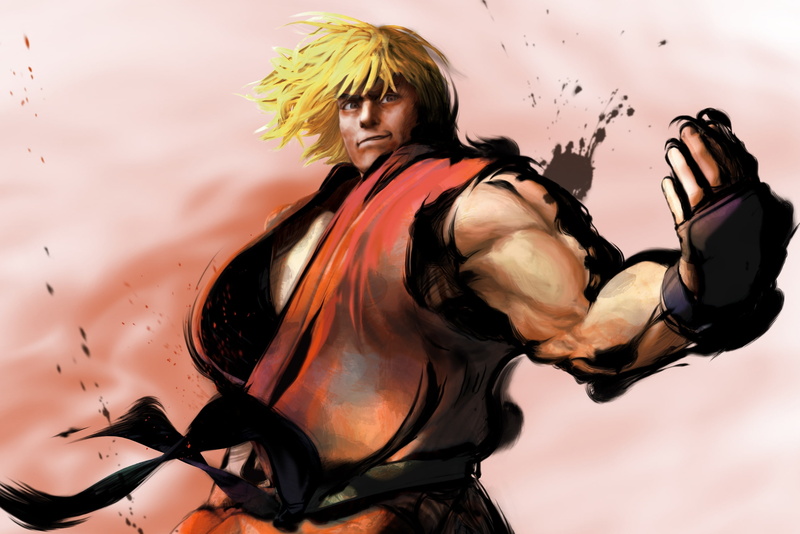 masters, games, 2K, hd, x, video, street fighter, art, Video Games, street, fighter, ken