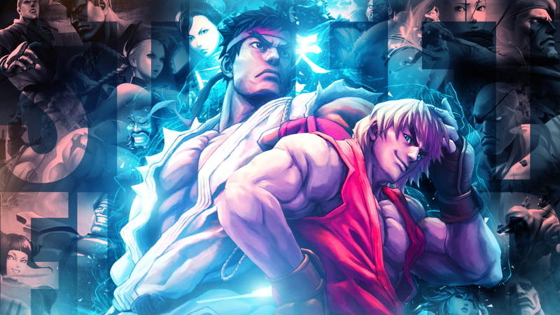 fighter, ryo, team, poster, ken, street, 1080P