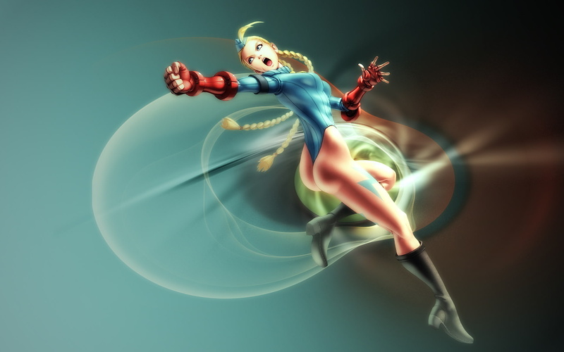 hd, cammy, video games, blue, suit, woman, 1080P, anime, character, poster, fighter, street
