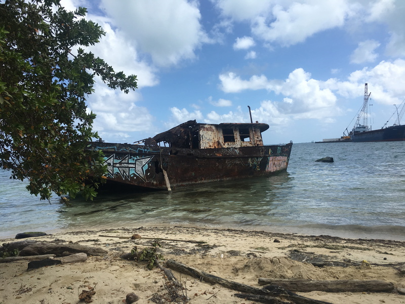 tranquility, vessel, nautical vessel, sea, blue, wild beach, mode of transportation, summer, mar, san andres, litoral, beach, island, water, tree, beira mar