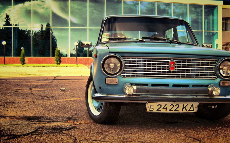 Russian cars, car, LADA, 720P