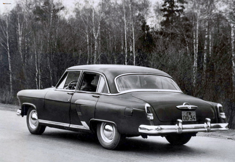 1954, 4000x2759, russia, 4K, gaz, russian, car, volga