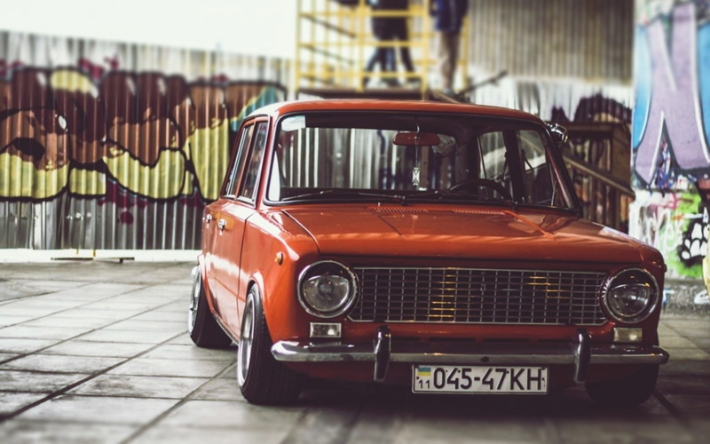 VAZ, Lada 2101, Stance, 720P, car, Low, VAZ 2101, Russian Cars, LADA, old Car