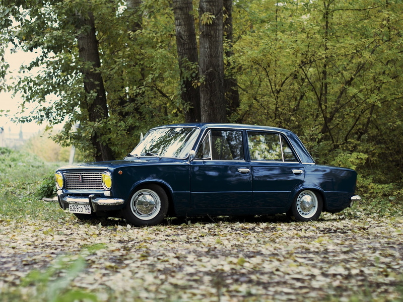 headlight, tree, classic, obsolete, green Color, VAZ, vintage Car, old-fashioned, forest, outdoors, street, field, retro Styled, Lada, mode of transportation