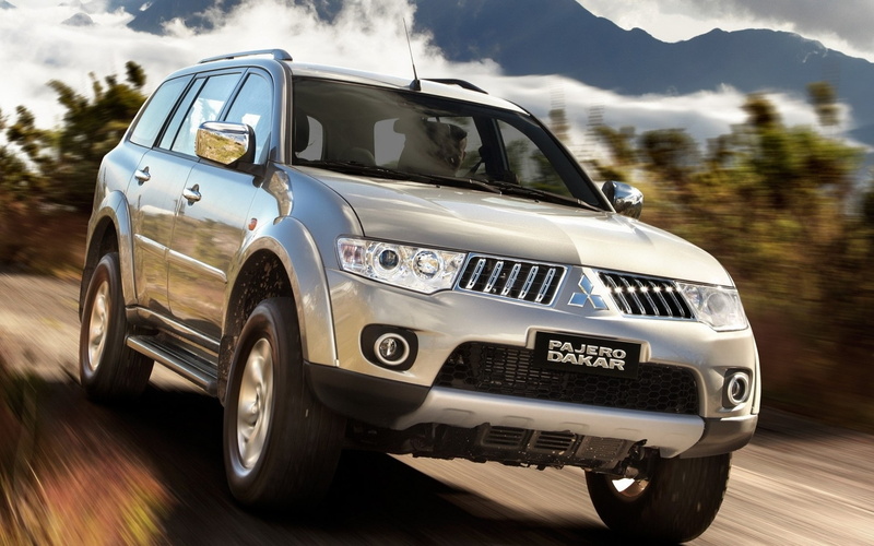 Pajero, Dakar, grey, Mitsubishi, 1080P, Car, Speed, SUV