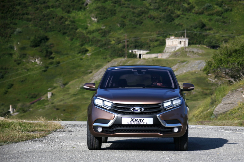 LADA, travel, land vehicle, motor vehicle, sunlight, transportation, day, car, journey, landscape, tree, XRAY, brown, mountain, non-urban scene, road trip