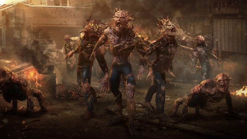 digital art, 2K, artwork, horror, creature