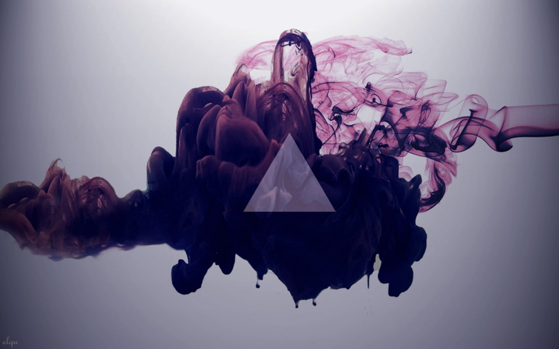 triangle, 1080P, abstract, digital art