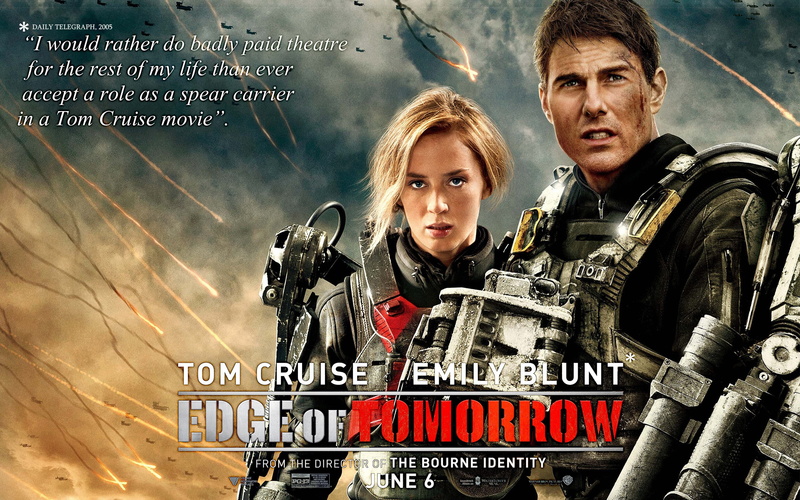 young adult, holding, men, movies, real people, adult, portrait, togetherness, looking at camera, waist up, Edge of Tomorrow, sky, communication, females