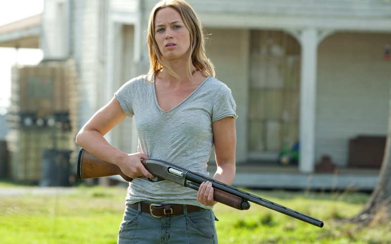 looper, emily, emily blunt, 1080P, blunt