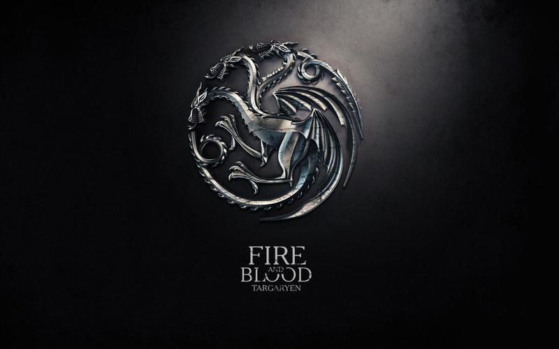 1080P, Game of Thrones, sigils, dragon, A Song of Ice and Fire, House Targaryen, metal, digital art, logo, anime, fire and blood, fire, simple background