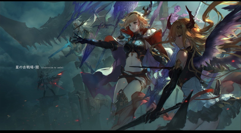 Zooey (Granblue Fantasy), Djeeta (Granblue Fantasy), Granblue Fantasy, Dark Angel Olivia, 1080P