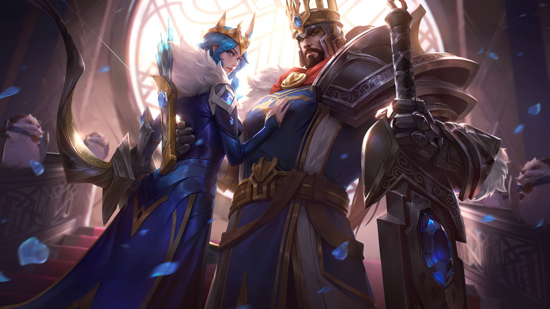 ADC, League of Legends, 4K, Riot Games, Tryndamere, Ashe (League of Legends), Ashe, Freljord, Adcarry