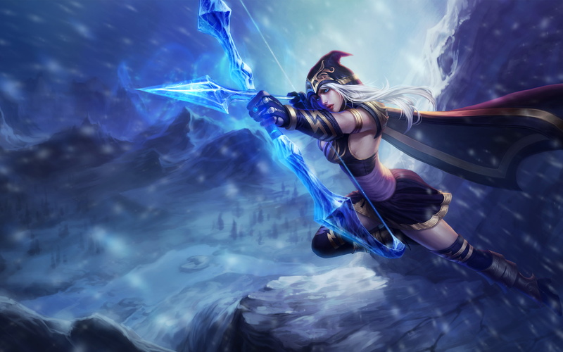 Legends, Ashe, 4K, League, k