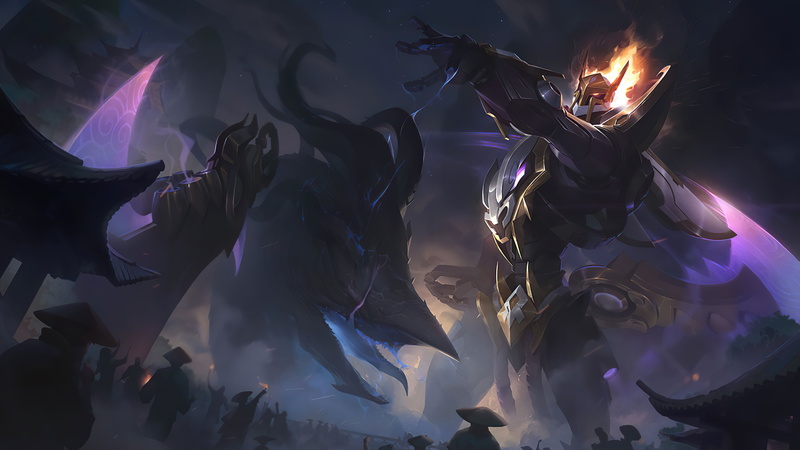Draven, League of Legends, Riot Games, Noxus, mecha fight, ADC, 4K