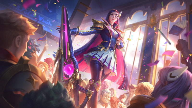 ADC, Riot Games, Battle Academia, 4K, 8K, Caitlyn, Adcarry, League of Legends, Caitlyn (League of Legends)