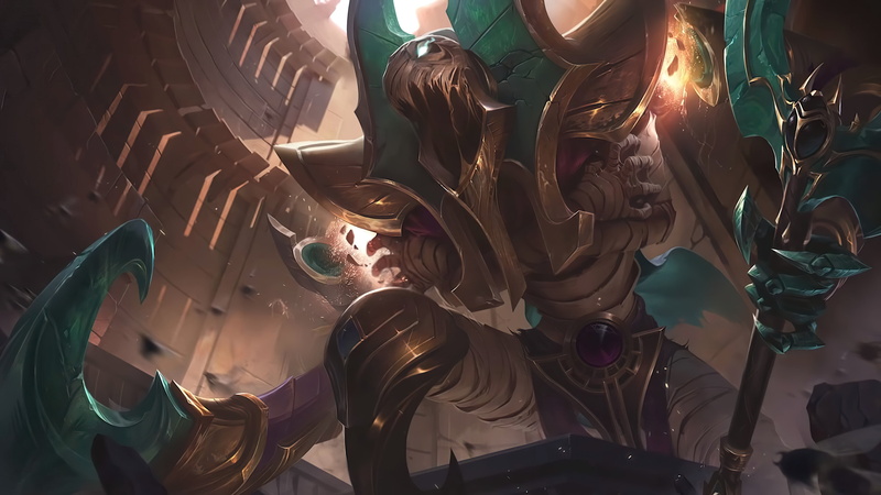 4K, League of Legends, Fiddlesticks, Riot Games, Risen