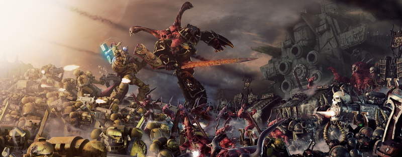nature, Battle, warhammer 40k, group of animals, cloud - sky, concept art, retail, no people, plant, 2K, Battlefield, smoke - physical structure, Games
