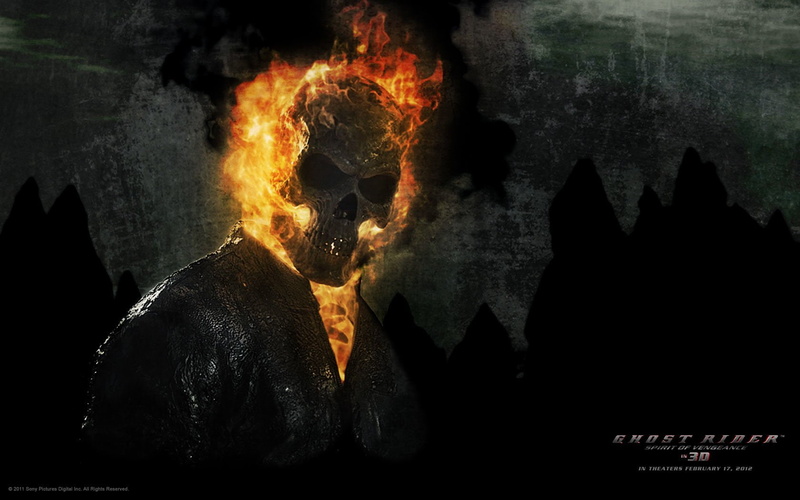 Ghost Rider: Spirit of Vengeance, Movie, Ghost Rider, 720P