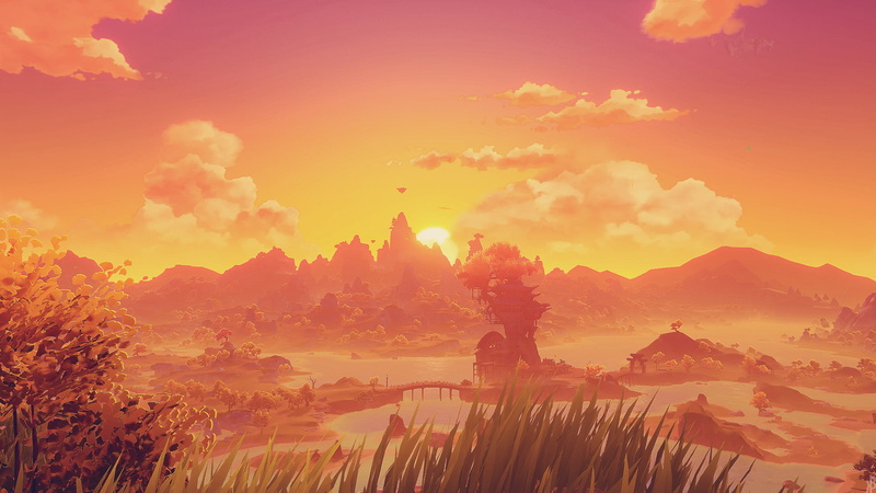Genshin Impact, Genshin, landscape, 1080P, video games