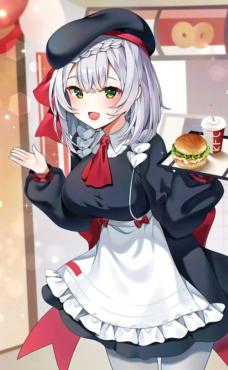 Genshin Impact, KFC, Noelle (Genshin Impact), 720P, anime girls