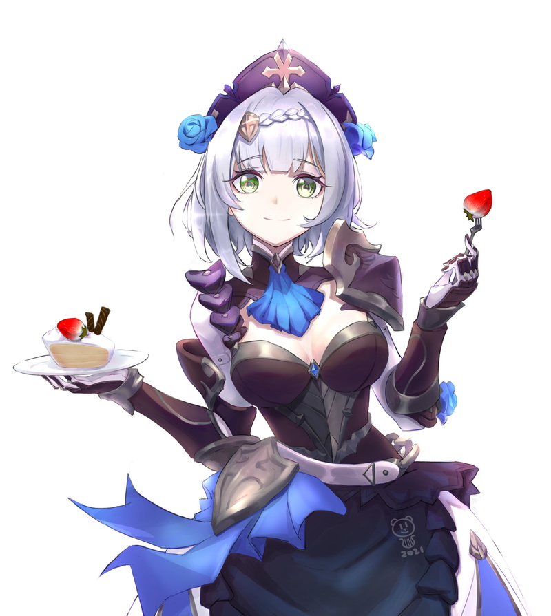 Noelle (Genshin Impact), 2K, anime girls, Genshin Impact