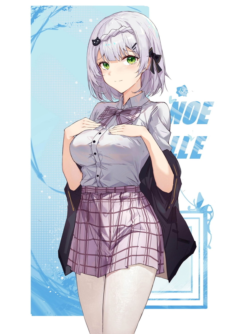 720P, thighs, Genshin Impact, Noelle (Genshin Impact), Ya ju, anime girls