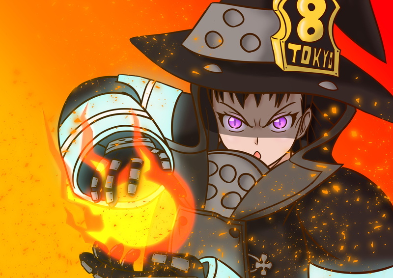 Fire Force, Anime, 2K, Maki Oze
