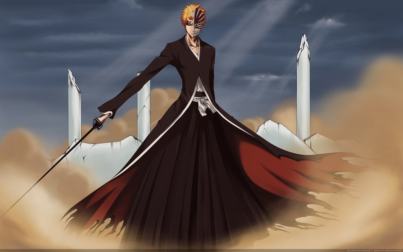 Bankai, 1080P, Warrior, Anime, Bleach, Ichigo Kurosaki, Sword