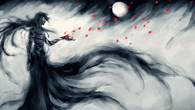 bandage, 1080P, anime, Mugetsu, petals, Bleach, fan art, NanFe, flower petals, Kurosaki Ichigo