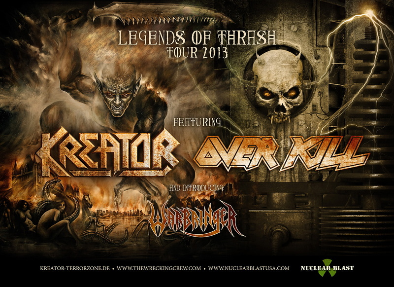rock, kreator, heavy, concerts, posters, 720P, concert, metal, warbringer, poster, hard, thrash, overkill, 2013