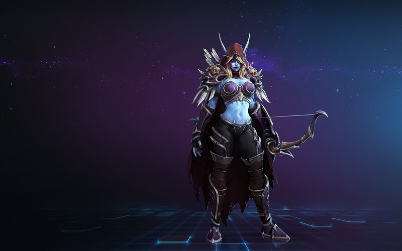 World of Warcraft, Warcraft, heroes of the storm, Sylvanas Windrunner, 720P