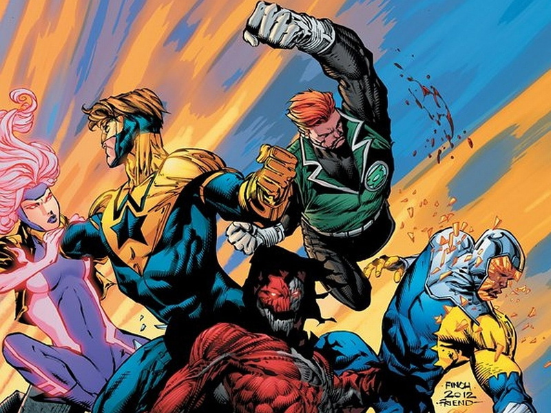 Justice League, Guy Gardener, DC Comics, Comics, 720P, Green Lantern, Booster Gold