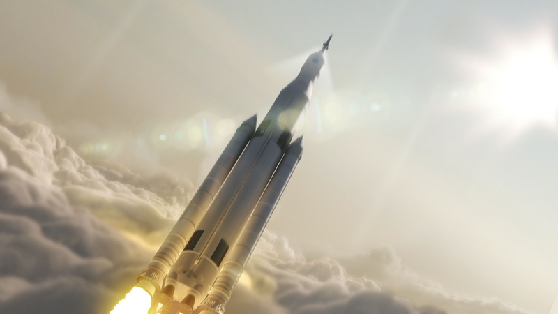 ship, mission, mars, rocket, Falcon Heavy, shuttle, 4K, SpaceX, white, space