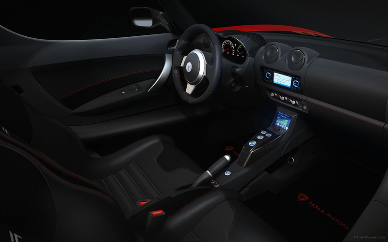 roadster, cars, 2K, interior, black, tesla, car, sport, enterior