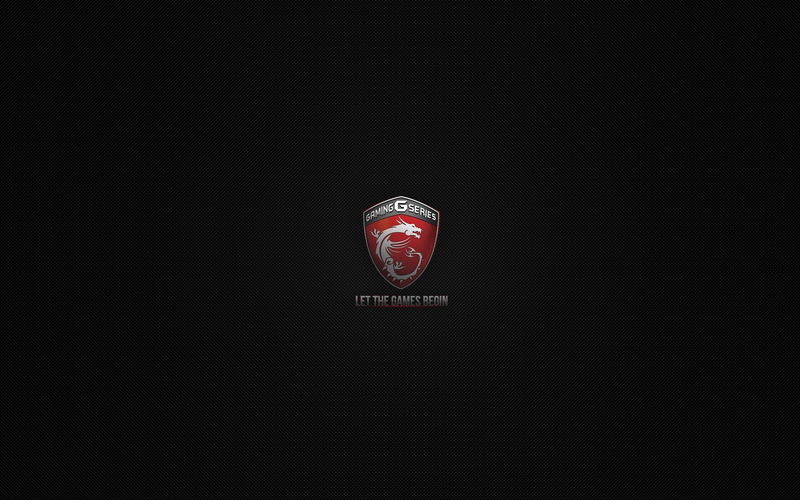 MSI, Simple, 1080P, black, red, minimalism