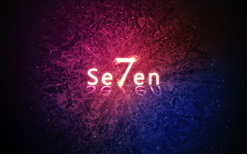 red, 1080P, love, Microsoft Windows, number, capital letter, western script, chicago, night, Windows 7, black, light - natural phenomenon, communication