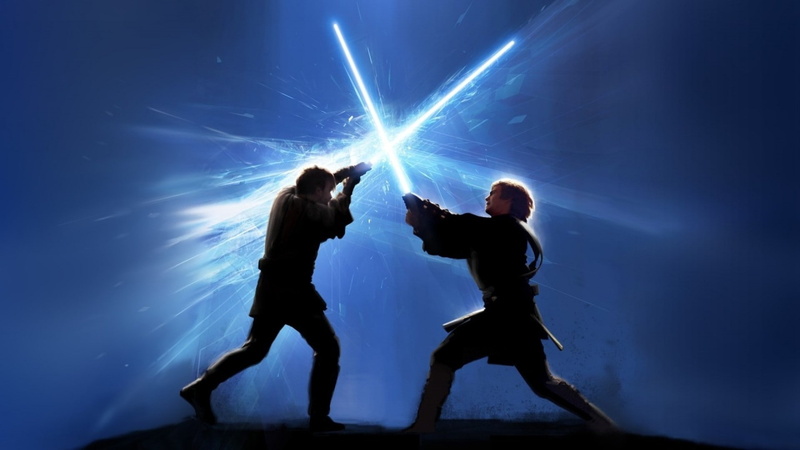 togetherness, illuminated, 1080P, nature, Star Wars: Episode III The Revenge Of The Sith, people, silhouette, friendship, males, motion, low angle view