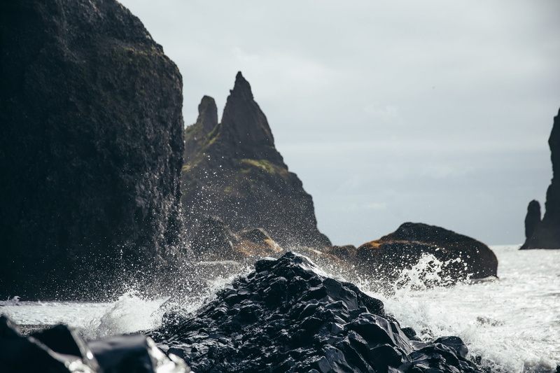 power in nature, natural, Rock, outdoor, travel, beauty in nature, volcanic rocks, vacation, 2K, View, Outdoors, lava, land, no people, motion, water