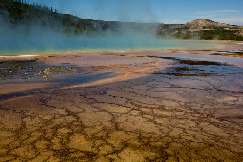 5K, mountain, environment, yellowstone National Park, power in nature, landscape, geyser, travel, no people, heat, wyoming, erupting, iceland, beauty in nature