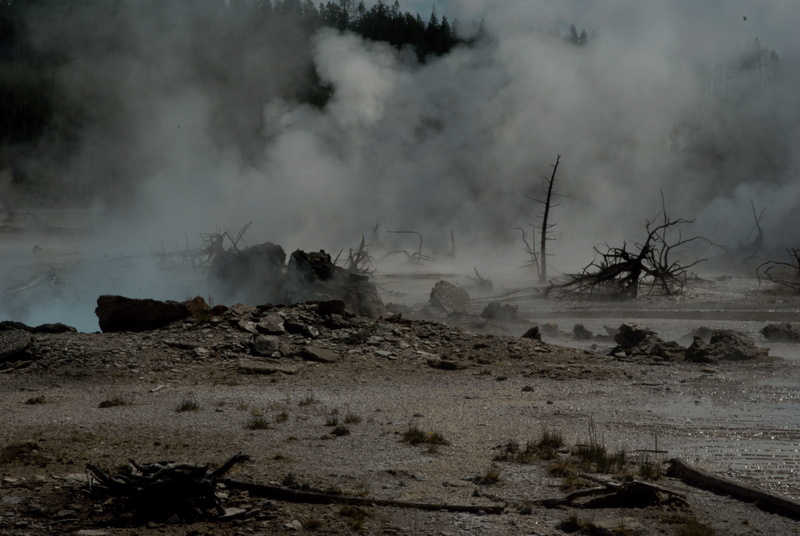 no people, nature, 4K, heat - Temperature, volcano, land, environment, erupting, scenics - nature, environmental issues, pollution, outdoors, Hot Springs