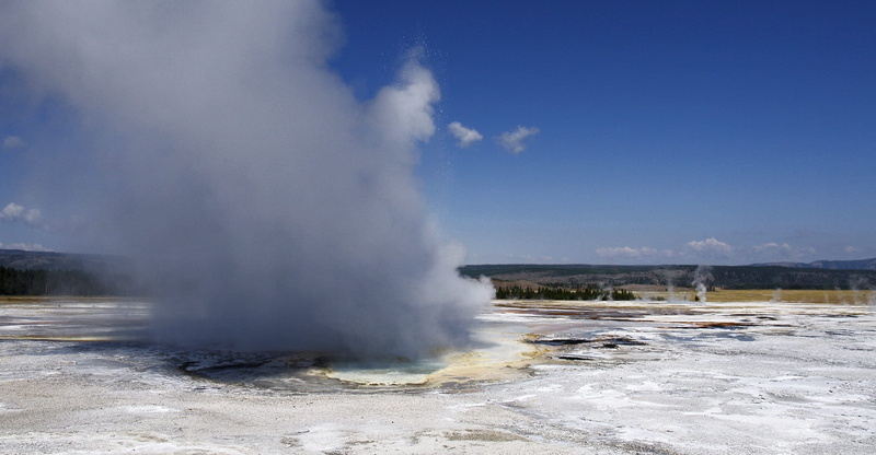 outdoors, usa, volcanic crater, heat - temperature, landscape, nature, erupting, 720P, hot, scenery, power in nature, volcanic, physical geography, geology