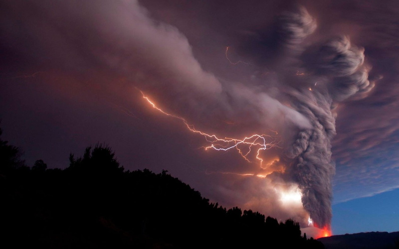 strikes, typhoon, thunderstorm, warning sign, scenics - nature, digital, night, silhouette, cloud - sky, communication, power, nature, no people, eruption