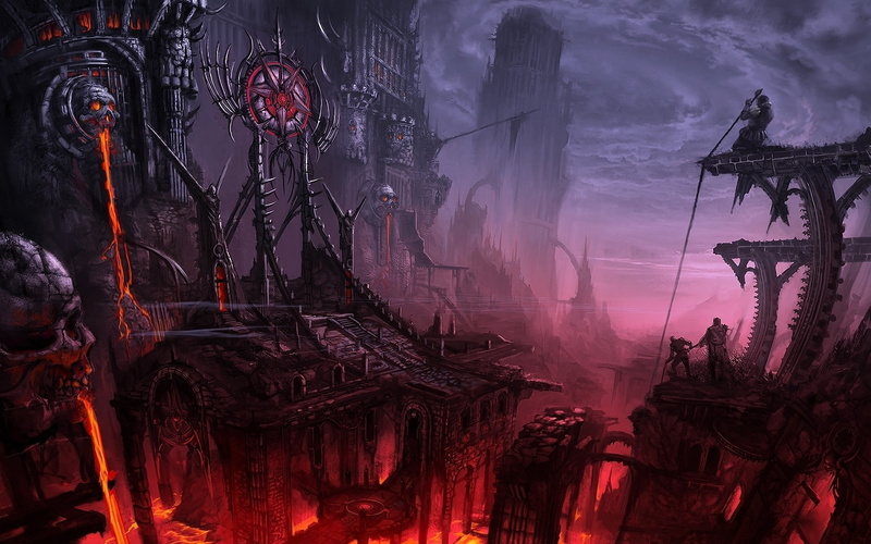 magma, lava, hd, red, fantasy, x, 1080P, art, artwork