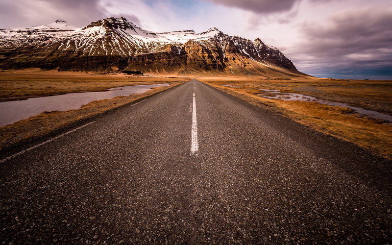 Scandinavia, Road, South, 1080P, Mountains, Iceland