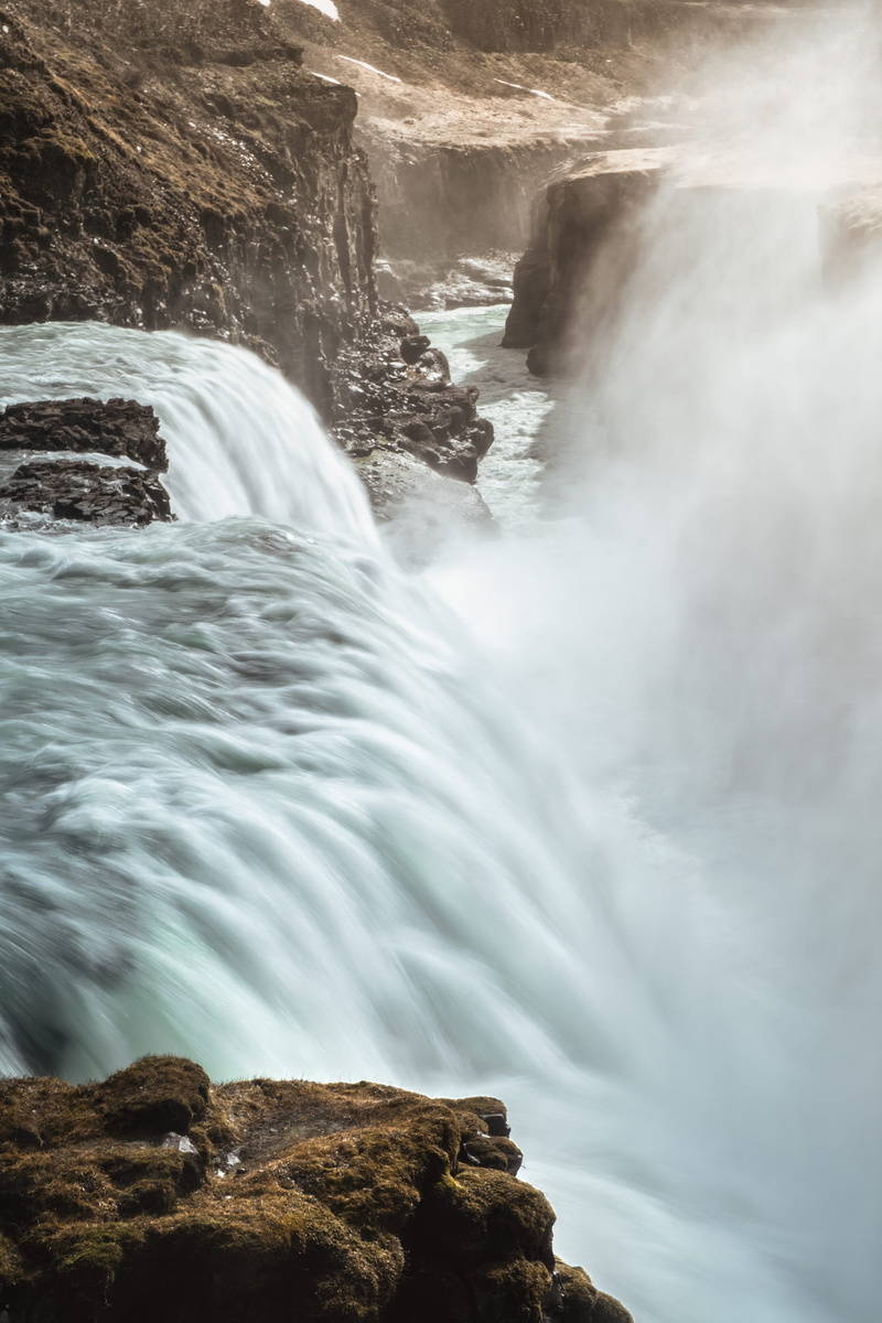 rock - object, beauty in nature, long exposure, iceland, 4K, power, nature, flowing water, rock formation, blurred motion, scenery, sea waves, mist, sport